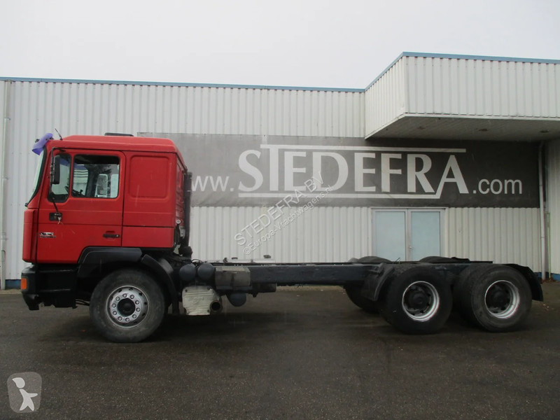 Used MAN 26.414 chassis truck F2000 26-414 , , 6x4 , ZF