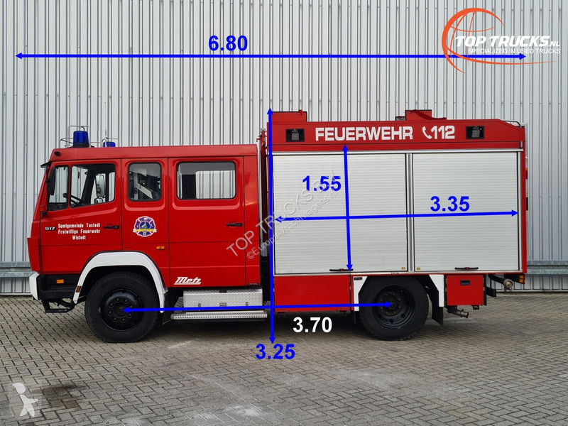 Camião Mercedes 917 AK 4x4 -1. ltr -Brandweer,...