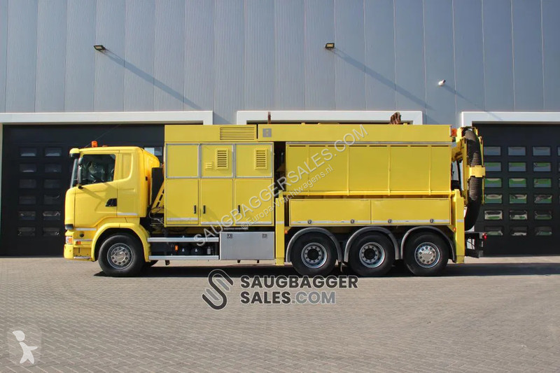 Camion Scania R580 V8 RS 3 Turbine Saugbagger