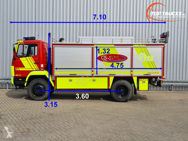 Kamion Mercedes AF 4x4 - 1.800 ltr - 600 ltr...