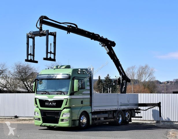 Lastbil MAN TGX Pritsche 6,60 m* ATLAS...