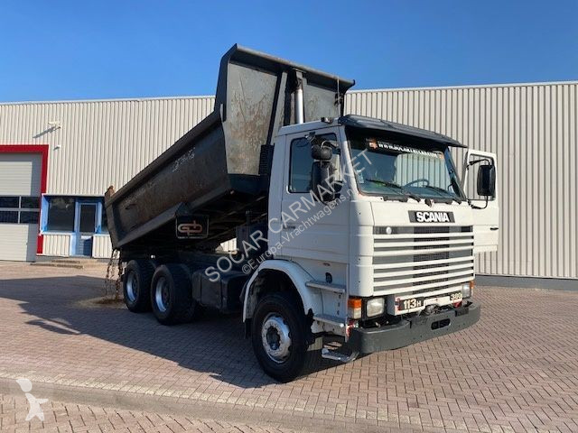 Used Scania L113 tipper truck 113H.380 6x4 Big Axels Line Engine 6x4 ...