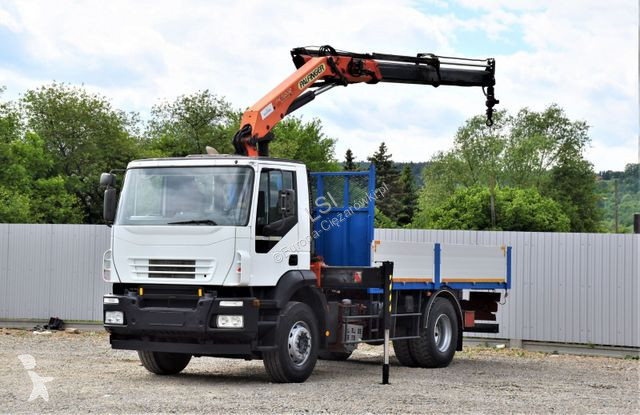 Camion Iveco 180E28 *Pritsche 4,80m + KRAN
