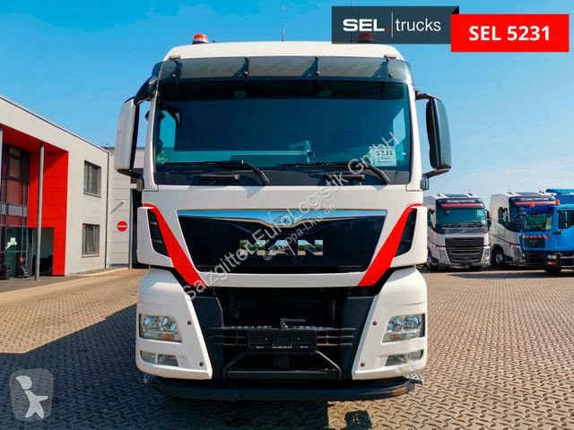 Camion MAN TGX 6X2-4 BL /Fassi /Lenkachse...