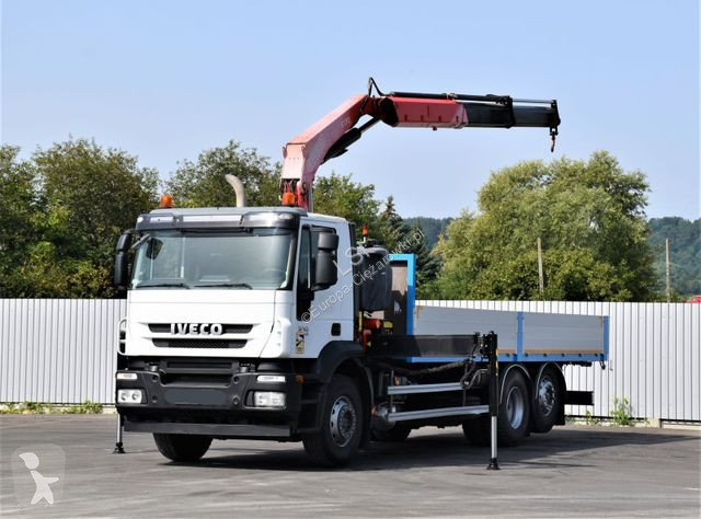 Camion Iveco 310 PRITSCHE 7,05m +KRAN +FUNK