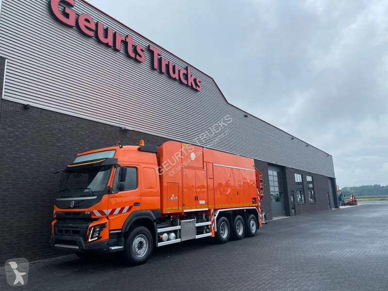Camion Volvo FMX 510 8X4 TRIDEM + MTS DINO 5...