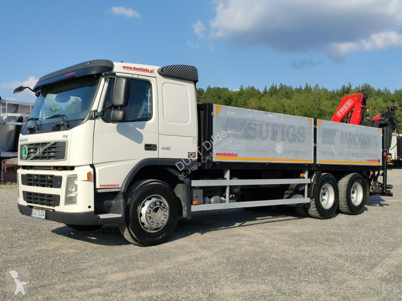 Camión Volvo FM 440 6x4 HDS FASSI F170 Składany...