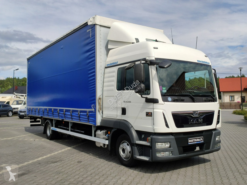 Camion MAN TGL12.250 E6 Firana Tył Drzwi Dach...