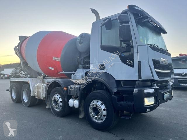 Camion Iveco toupie STETTER HARDOX 9M CUBE...