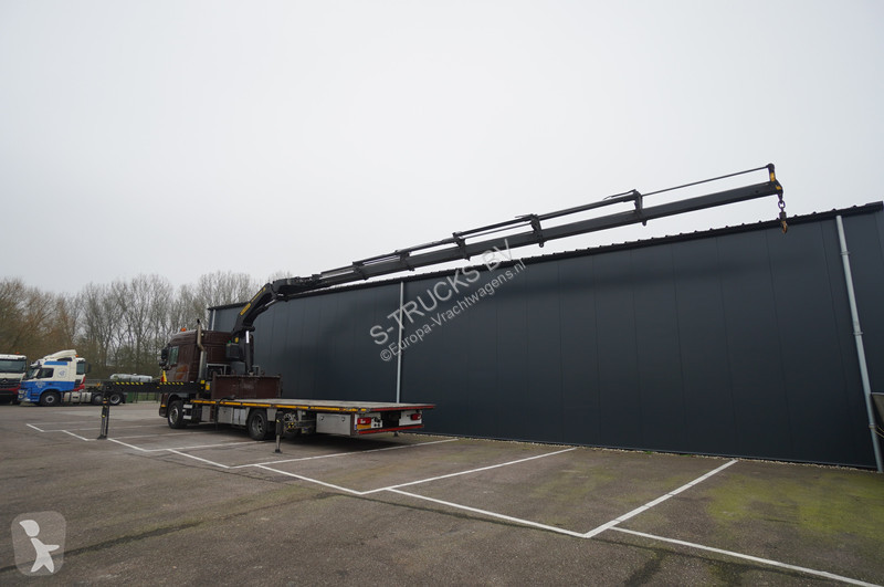 Camion DAF 6X2 OPEN BOX WITH PALFINGER PK 50002...