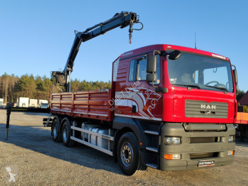 Kamion MAN 26.440 Man 6x4 HDS HIAB 166 B-3 DUO Wywrotka Meiller 2-stronna