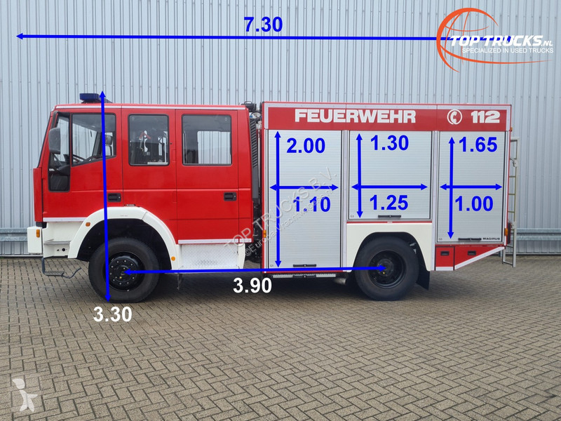 Camion Iveco 135 E22 Eurofire 4x4 -2.400 ltr -...
