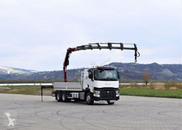 Kamion Renault C 460 * HMF 1510 K6 + FUNK * 6x4