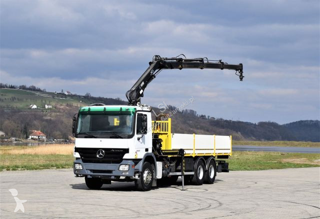 Camion Mercedes ACTROS * HIAB 144B-3HIDUO+FUNK...
