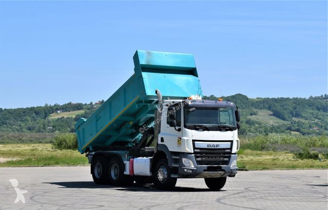 Camion DAF 460 KIPPER 5,20 m + BORDMATIC / 6x4...