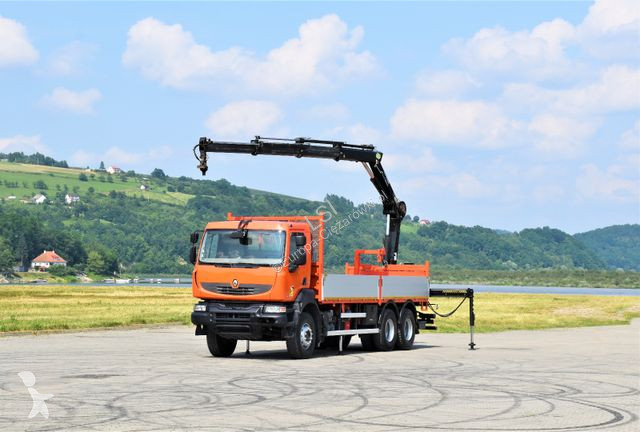 Kamion Renault KERAX 410 * HIAB 144 B-3 HIDUO /...