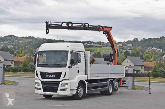 Lastbil MAN TGS * PRITSCHE 6,90 m + PK 16001 - K