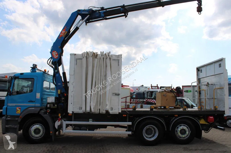 Camion Mercedes 2533 + 14t crane + 6x2 + REMOTE...