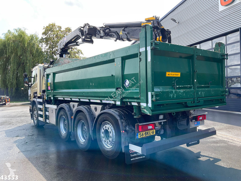 Camion Scania 410 8x4 Euro 6 HMF 18 Tonmeter...