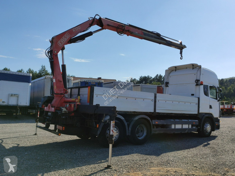 Camion Scania 124L 420 6x2 Retarder HDS FASSI...