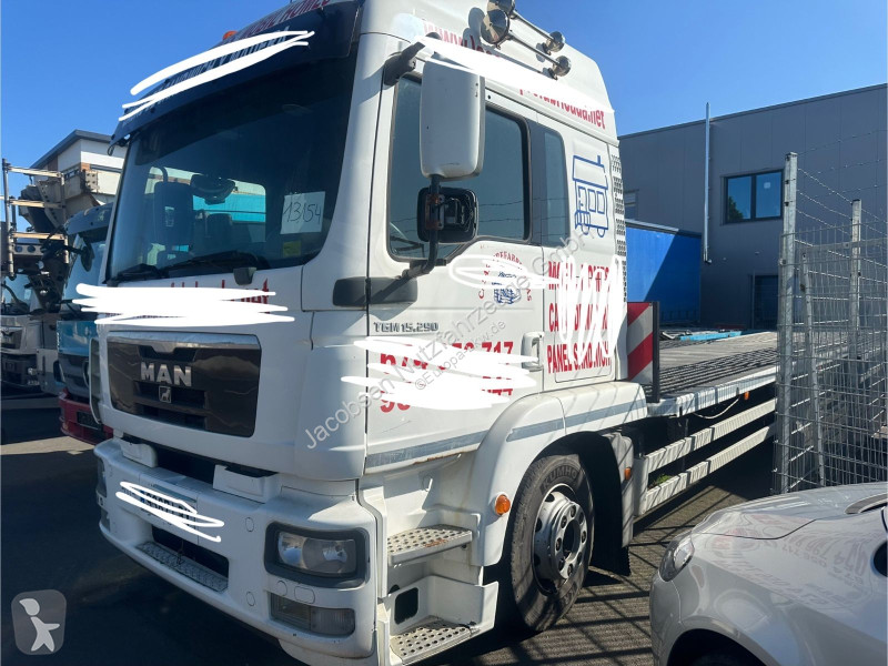 شاحنة MAN TGM15.290*Rolfo*Flachzug*Anhänger inkl.*