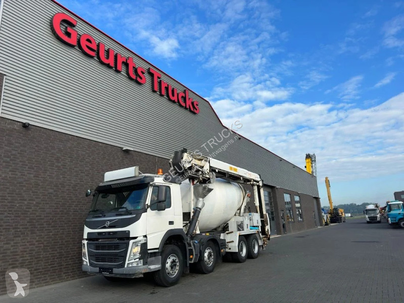 Camion Volvo 8X4 + STETTER 9 M3 MIXER/MISCHER +...