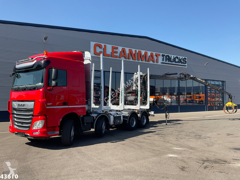Camion DAF FAD 530 8x4 Holzkran