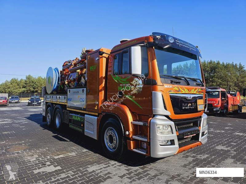 شاحنة MAN WUKO KROLL ADR COMBI FOR SEWER CLEANING