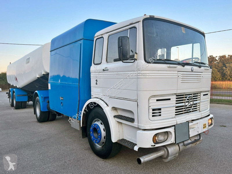 Camion Mercedes 1923 4x2 Tankwagenzug für...