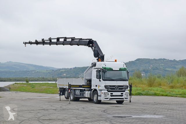 Camion Mercedes ACTROS 2544 * HIAB 377 E - 8...