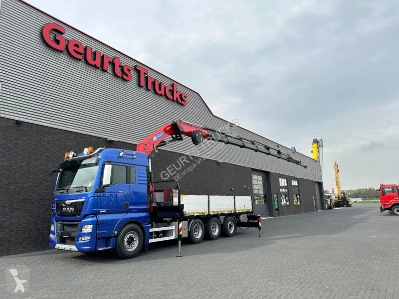 Kamion MAN 33.560 8X4 TRIDEM + HMF 4020-K8...