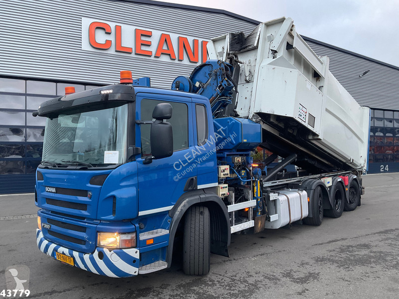 Camion Scania 360 8x2 Hiab 21 Tonmeter laadkraan