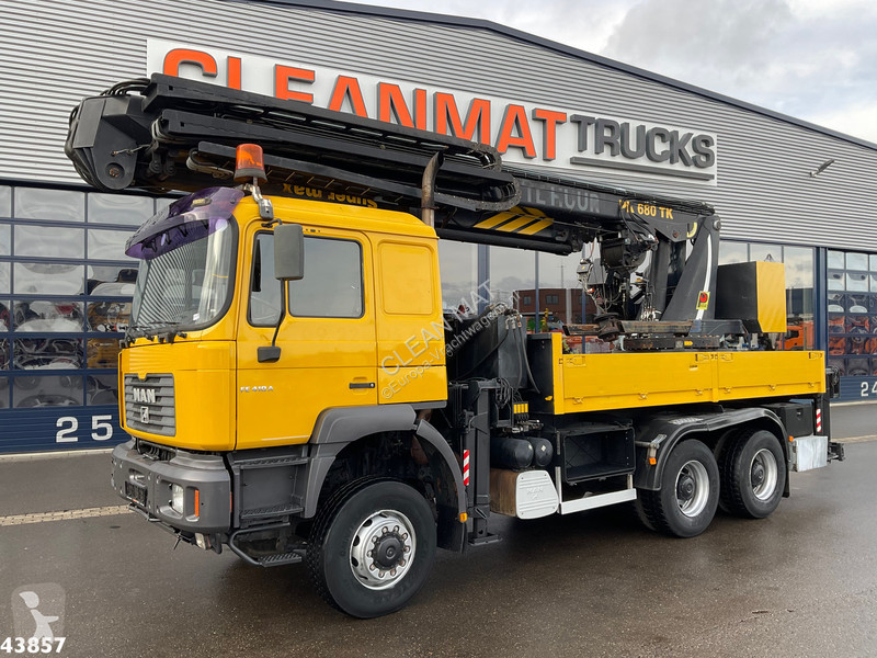 Camion MAN 6x6 Full Steel Manual Palfinger 68...