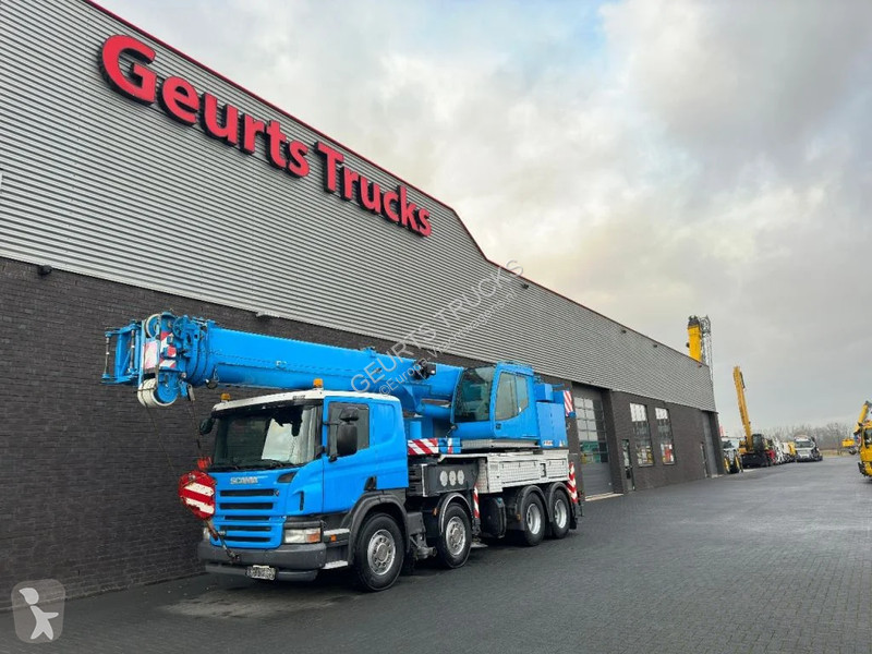 Camion Scania P420 8X4 + FAUN HK 40 + JIB...