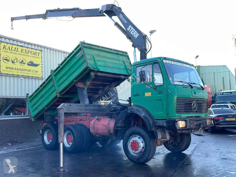 Camion Mercedes SK Kipper 6x6 V8 Big Axle's...