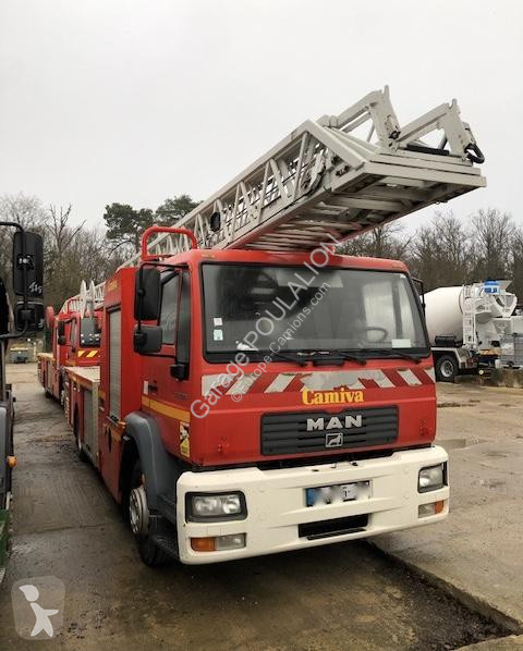 Camion MAN Le système éléctronique de l'échelle...