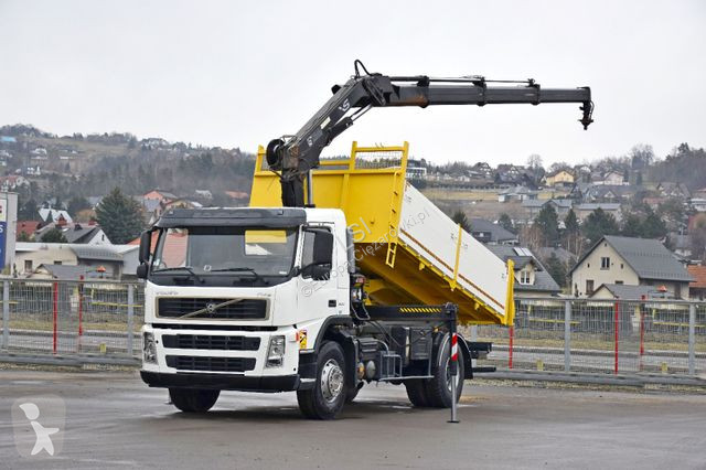 Camión Volvo FM 9 300 Kipper 5,00m *KRAN + FUNK...