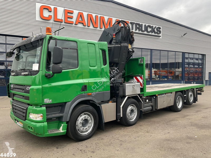 Camion DAF FAX 85 410 Euro 5 Fassi 66 Tonmeter...