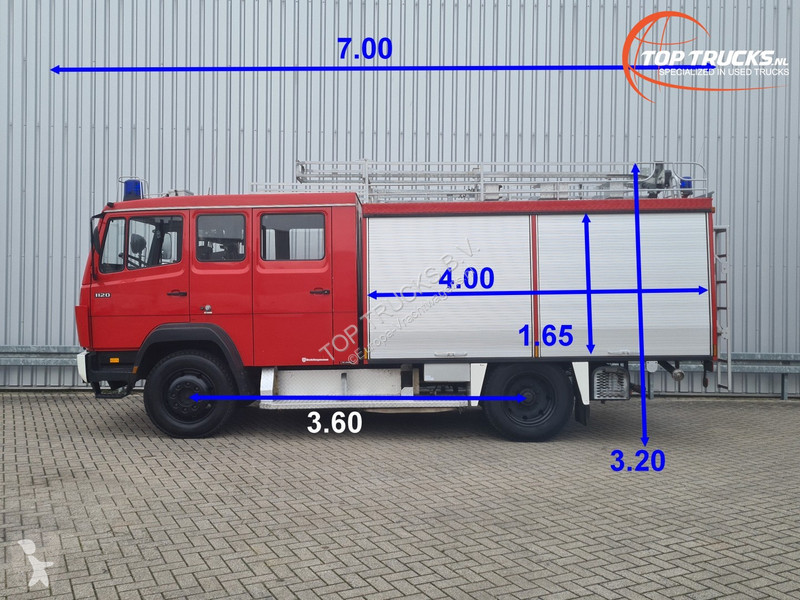 Kamion Mercedes AF 4x4 - 1.600 ltr watertank...