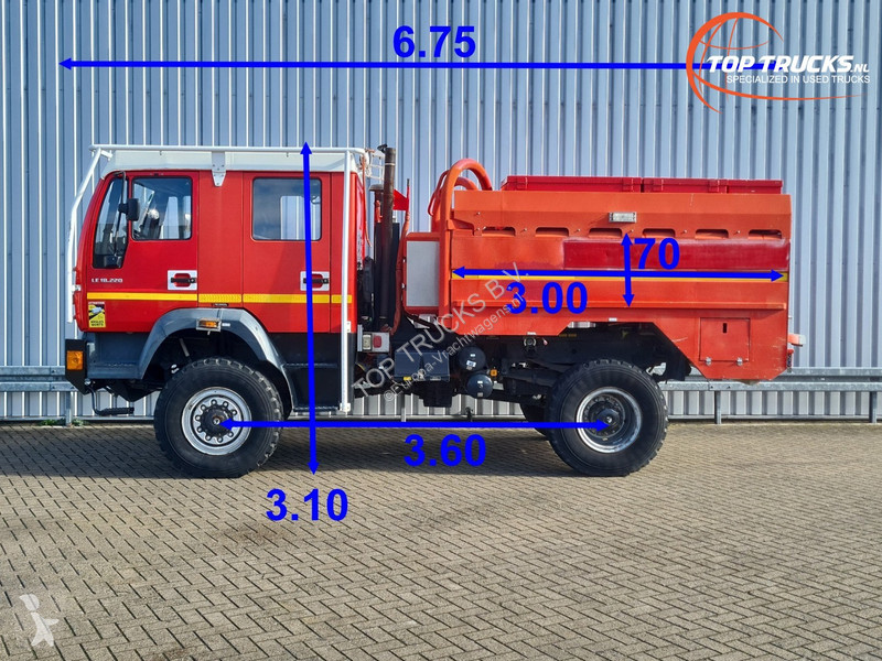 Camion MAN 18.220 4x4 -4.000 ltr -200 ltr Foam...