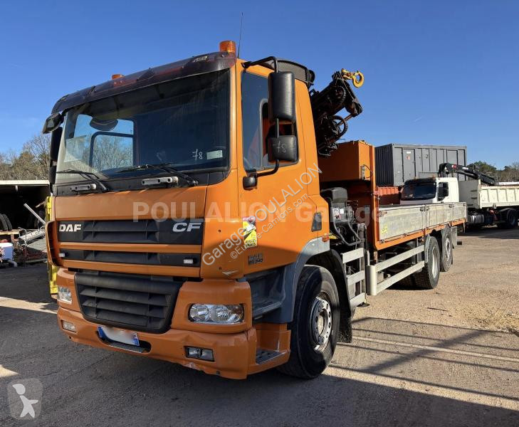 Camion DAF PLATEAU GRUE HIAB 200 C FAN
