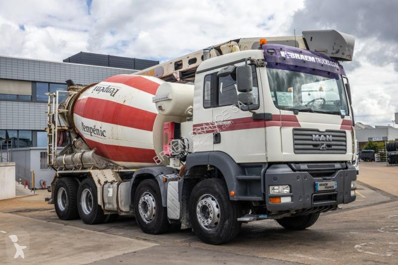 Camion MAN 32.400BB+LIEBHERR+BAND/TAPIS/THEAM16M