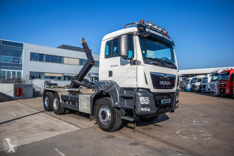 Vrachtwagen MAN TGS 26420 BB+MARREL20T