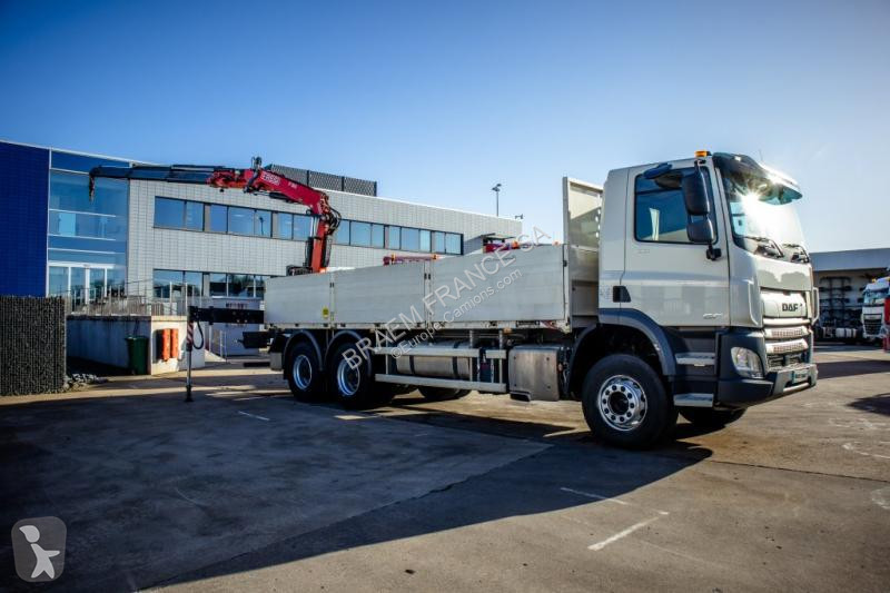 Camion DAF 450-6X4+FASSI18T/M(3EXT)-78500KM