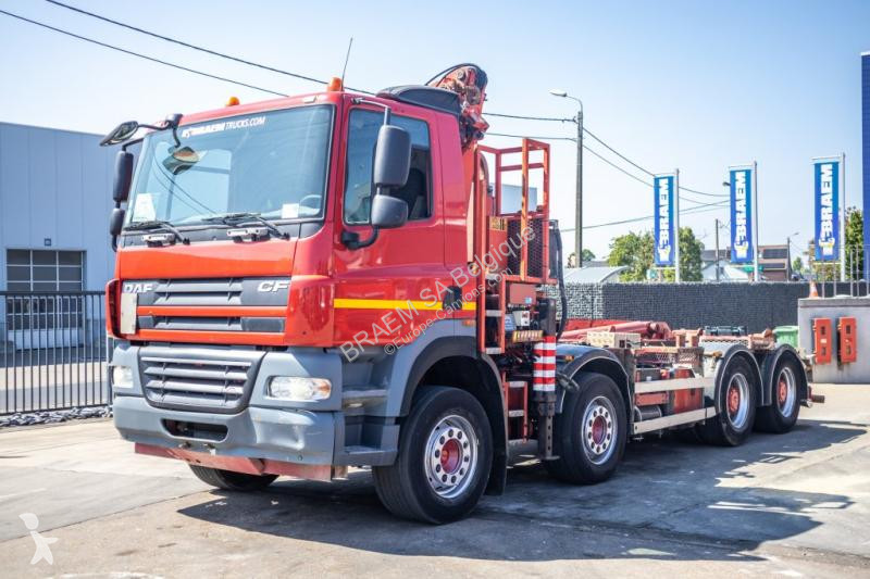 Camion DAF 410-8X4+MKG 141A2 - EURO 5