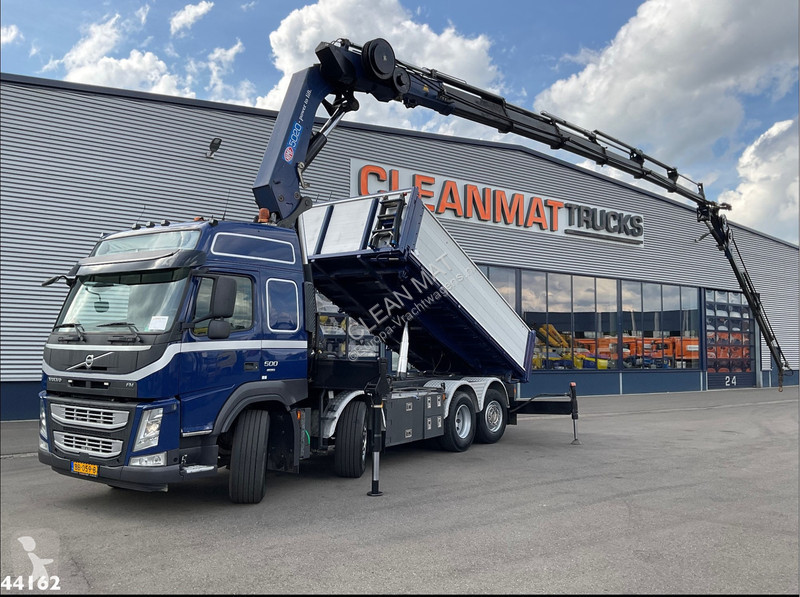 Camion Volvo 500 Euro 6 HMF 50 Tonmeter...