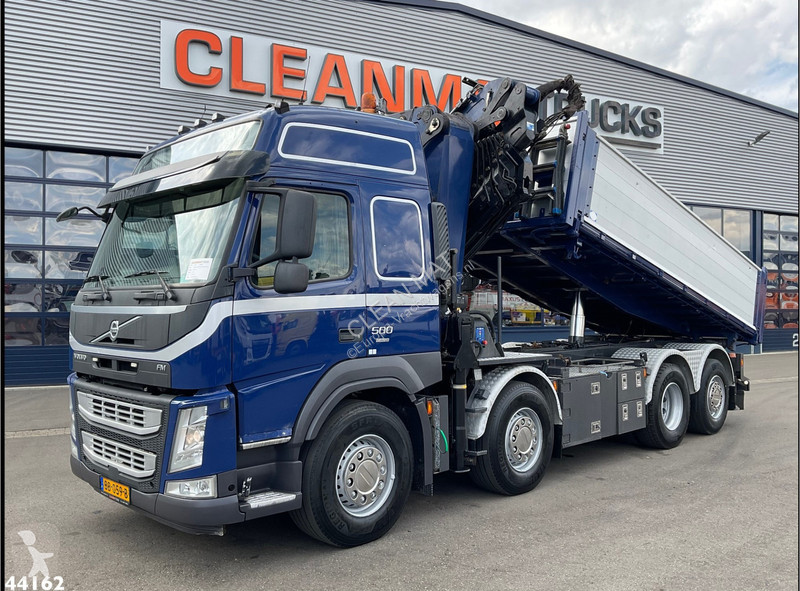 Camion Volvo 500 Euro 6 HMF 50 Tonmeter...