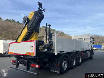 Camion plateau ridelles Renault