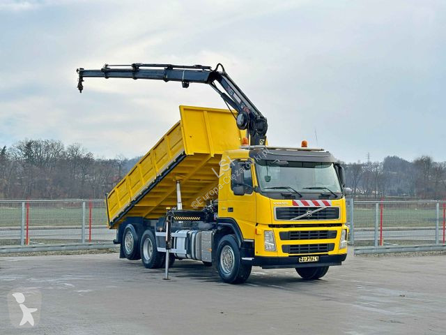 Kamion Volvo 330 Kipper 5,50m*HIAB 122 B -3...