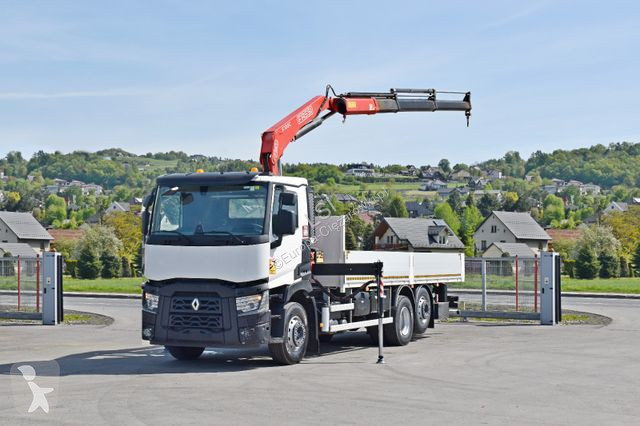 Kamion Renault C 380 * PRITSCHE 7,05 m* FASSI F...